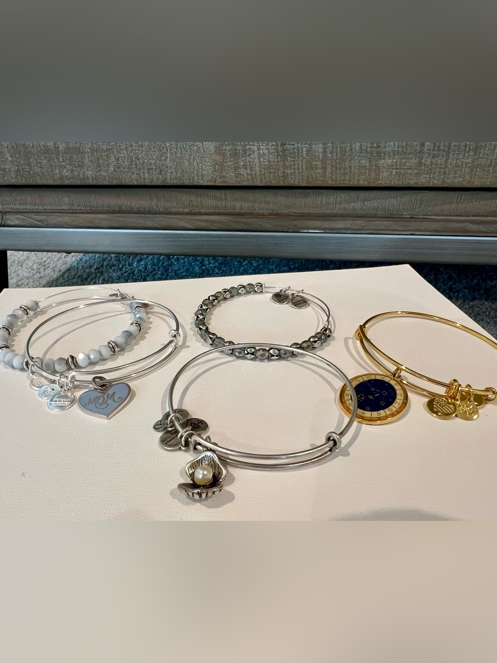 Alex and Ani bangle bracelets